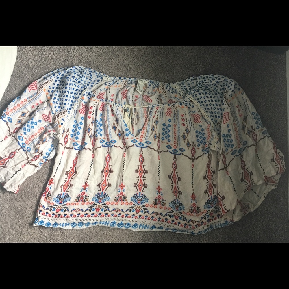 Cropped forever 21 tunic